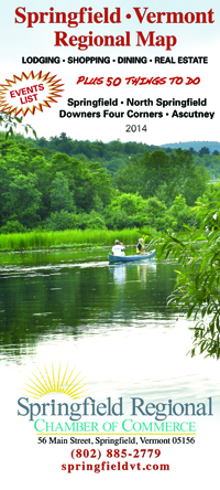 Springfield Regional Map Front Springfield Regional Map Front