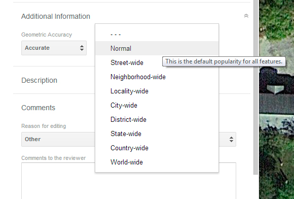 Vermont SEO | Additional Information Popularity Additional Information Portion of Map Maker